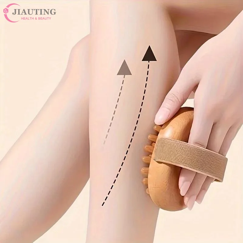 

Brown Massage Brushes For Body Meridian Home Beauty Salon