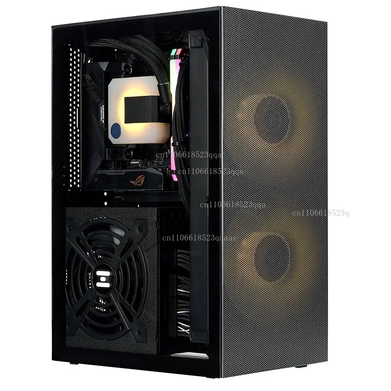 Spot The second-generation Meshroom S chassis has a three-sided mesh and is compatible with 4-slot graphics cards SFX power