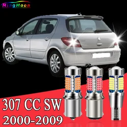Reverse Light 2pcs LED Backup Bulb Accessories For Peugeot 307 CC SW 2000-2009 2001 2002 2003 2004 2005 2006 2007 2008