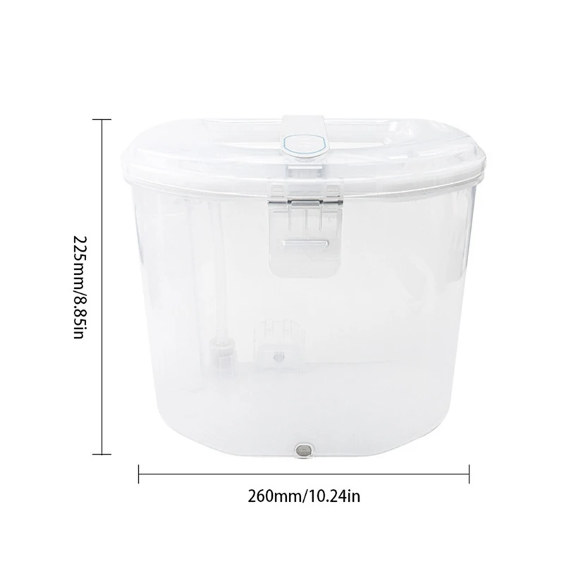 Детали резервуар для воды для робота-пылесоса Xiaomi MJSTP, резервуар для воды, резервуар для чистой воды, прозрачный резервуар для грязной воды