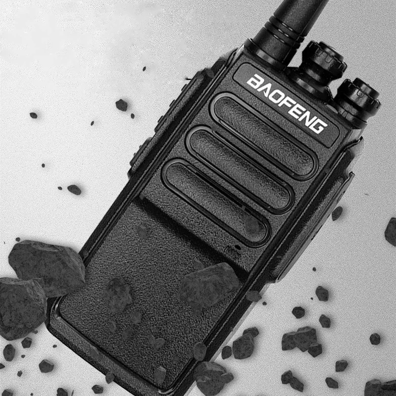 Baofeng BF-999S جهاز اتصال لاسلكي مضاد للسقوط ومضاد للتدخل في الهواء الطلق فندق الأمن جهاز اتصال داخلي لاسلكي صغير محمول باليد أصلي