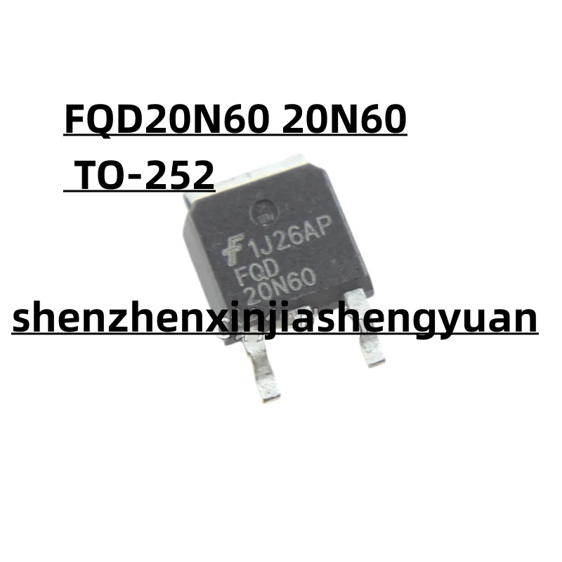 1pcs/Lot New original FQD20N60 20N60  TO-252