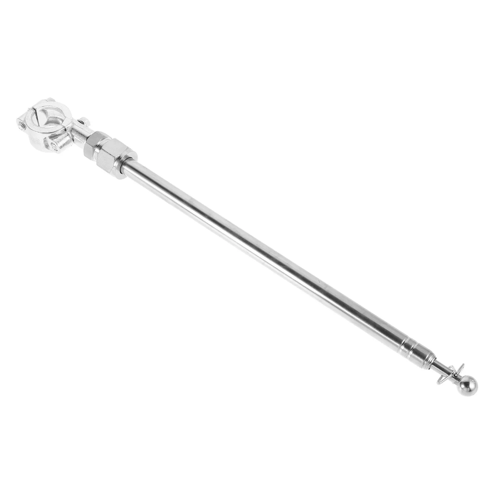 

1pcs Retractable Flagpole For Motorcycle Bicycle Adjustable Mount On Rear Luggage Rack, Cycling Handlebar Flagpole, Atv Utv