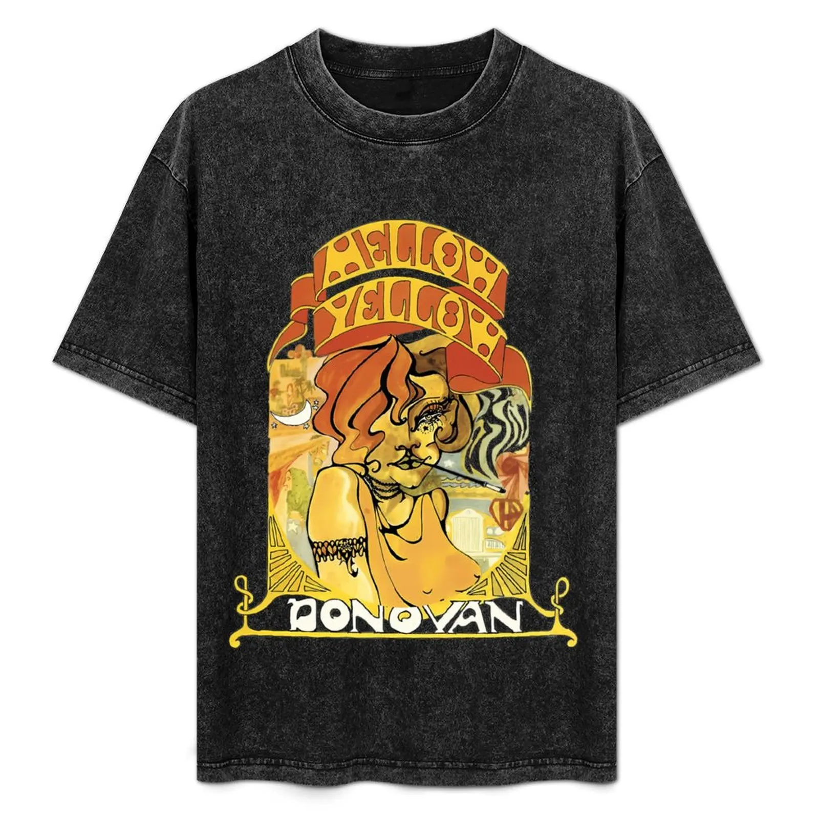 

Donovan - Mellow Yellow T-Shirt Summer Fashion Casual Tee Shirt