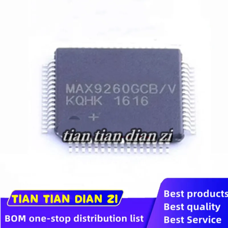 1pcs/lot MAX9260GCB MAX9260 IC DESERIALIZER GMSL 64TQFP IC CHIPS IN STOCK