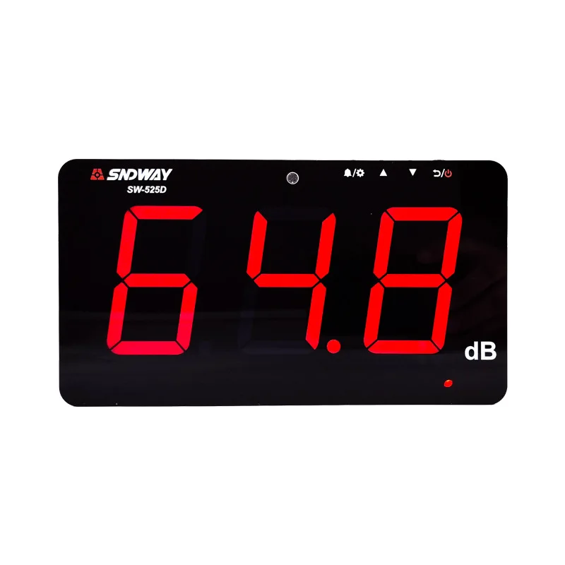 

SW-525C Wall Mount Hanging Sound Level Meter 30dB-130dB Noise Decibel Monitor Decibelim Digital Connect with PC SW-525C