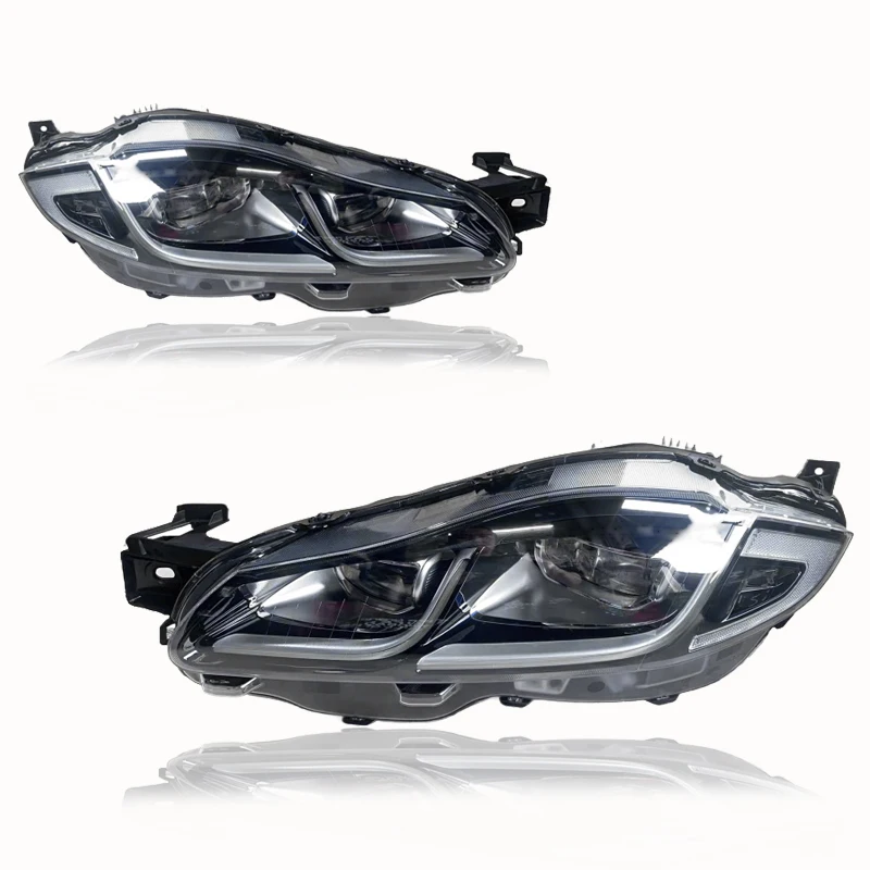 Car Front Headlamp for Jaguar XJ XJL 2016-2019 LED Adaptive Headlight Auto Lighting System Factory Direct Sales