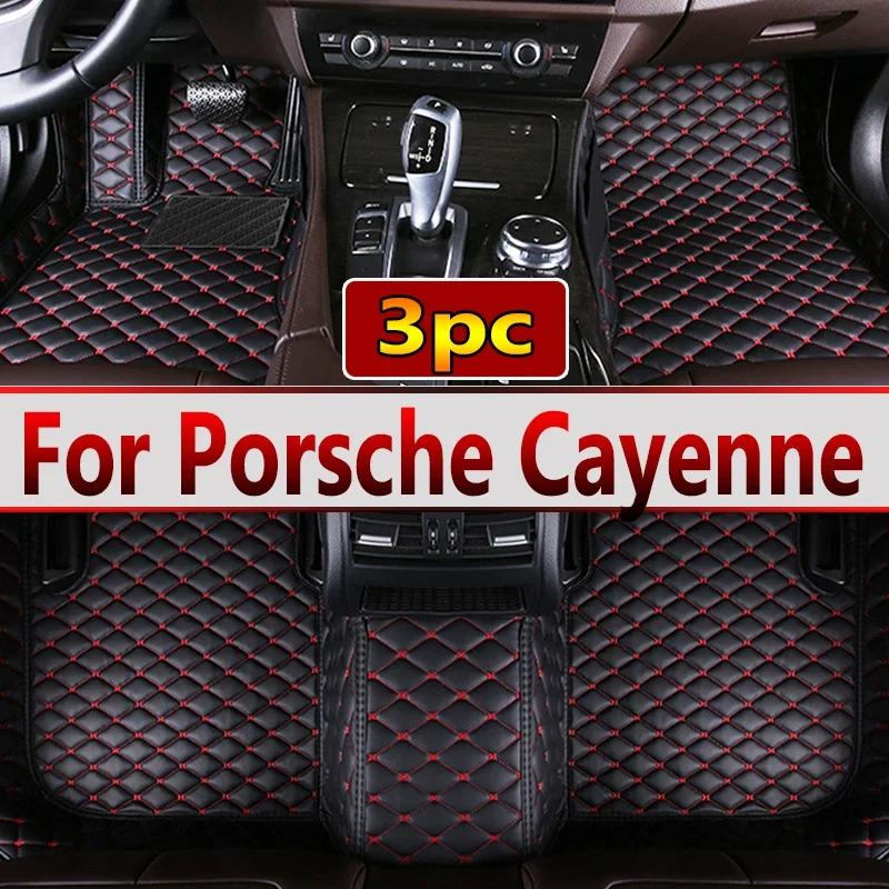 ALL Car floor mats for Porsche for Cayenne(High match)2006 2007 2008 2009 2010 Custom auto foot Pads automobile interior accesso