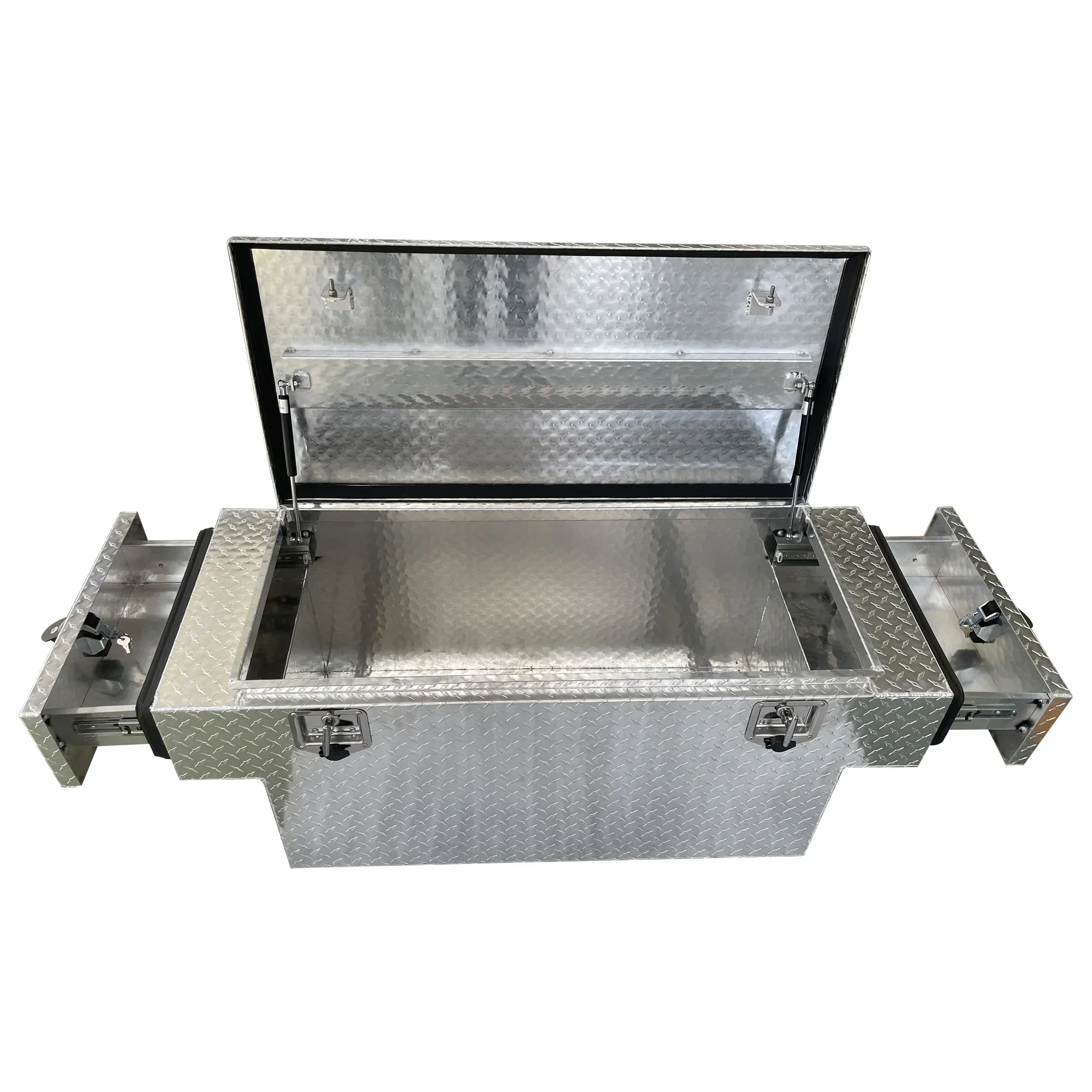 

Aluminum Trailer Saddle Toolbox Pickup Truck Toolbox Waterproof Alloy Pickup Tool Boxes