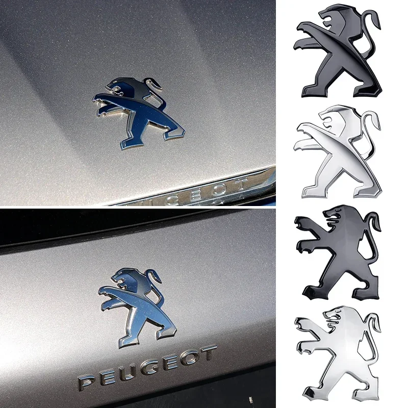 

1 шт. ABS передняя эмблема автомобиля задний багажник значок для Peugeot 307 107 207 407 408 308 206 406 507 508 2008 5008 3008 наклейка украшение