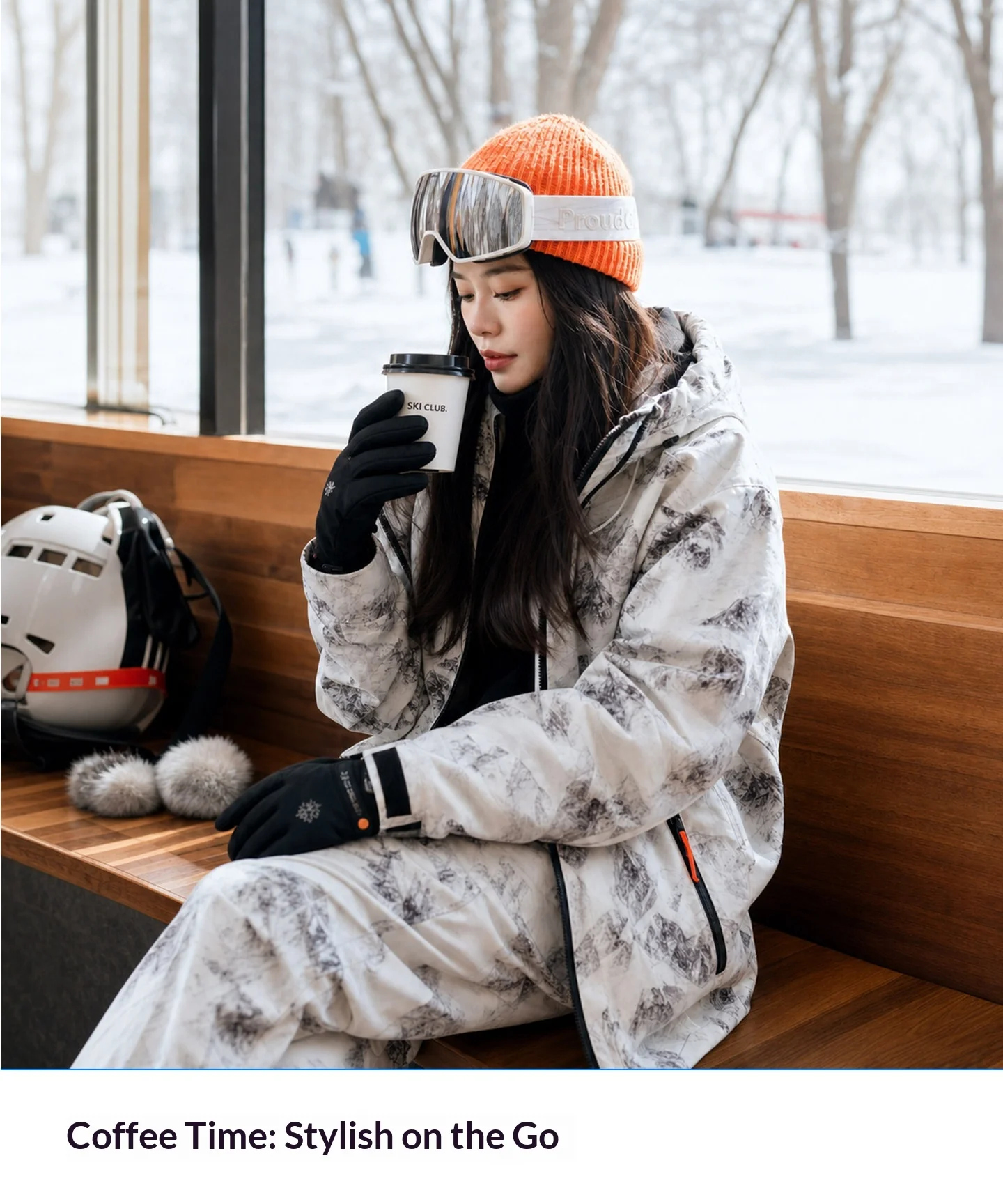 2026 John Snow Unisex Skianzug Wasserdicht Winddicht Warm Snowboard-Jacke-Hosen-Set für Männer Frauen Winter Outdoor – Detail 16