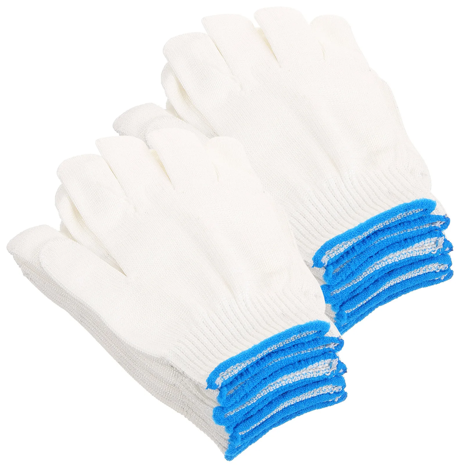 

12pcs Cotton Thread Gloves Anti-Slip Durable For Garden Outdoor Greenhouse Weeding Work Protective Gardening Tool