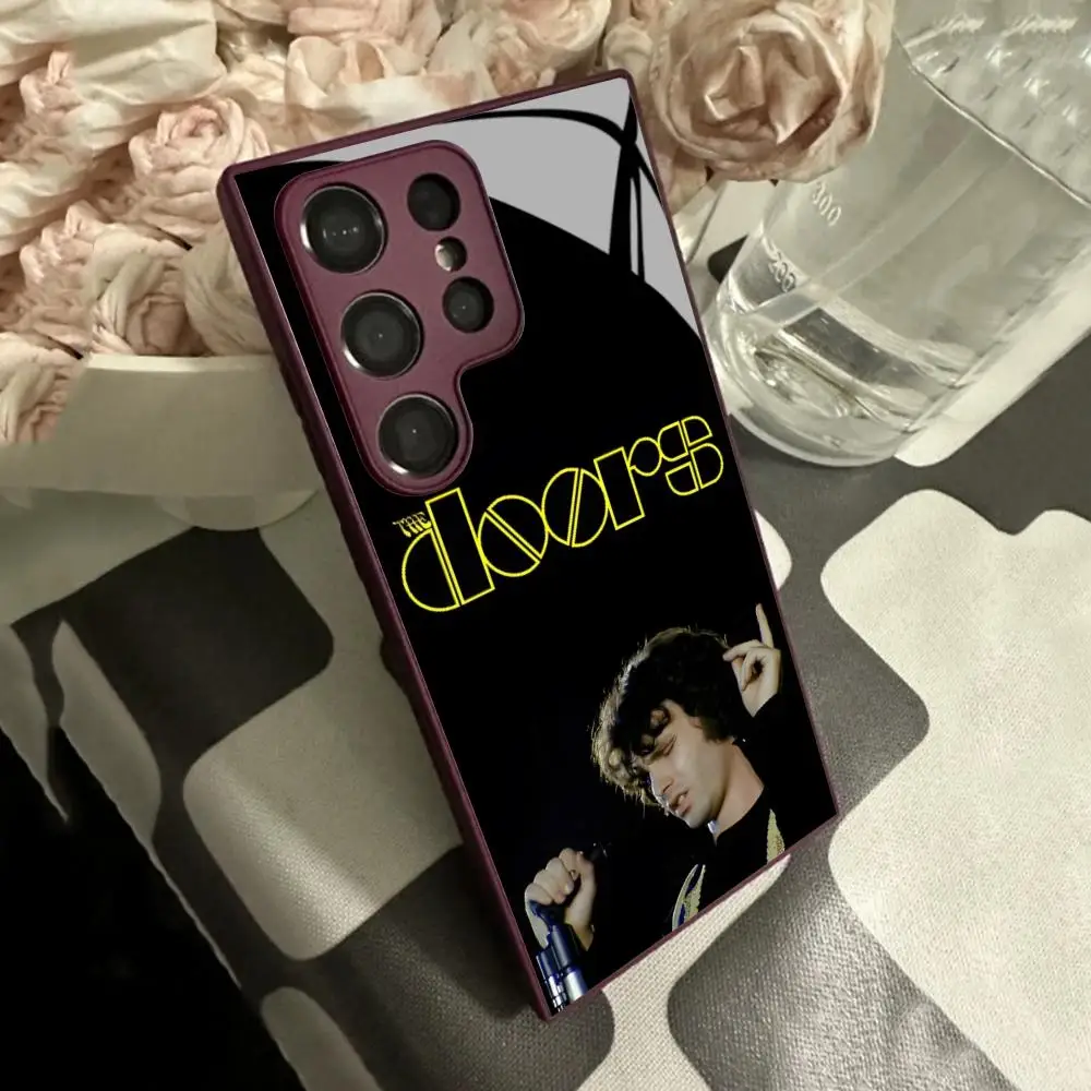 The Doors Phone Case for Samsung S24 Ultra S23 S22 S20 Fe S21 Plus Galaxy A54 A34 A24 A53 M54 Note 20 Glass Cover