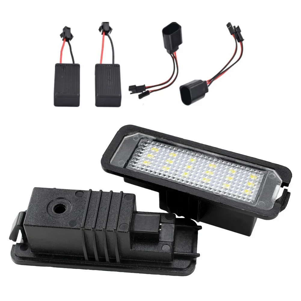 

Car License Light LED License Light 12V Automotive Light Bright LED Technology Easy Installation For Golf For Phaeton