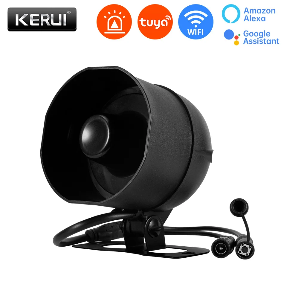KERUI Home Alarm System Tuya Smart Wifi Alarm System for Home Wireless Security Alarm House Smart Life App Control