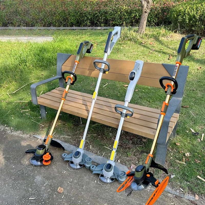 Elektrische grasmaaier Oplaadbare grasmaaier Draagbare grasmaaier met lithiumbatterij