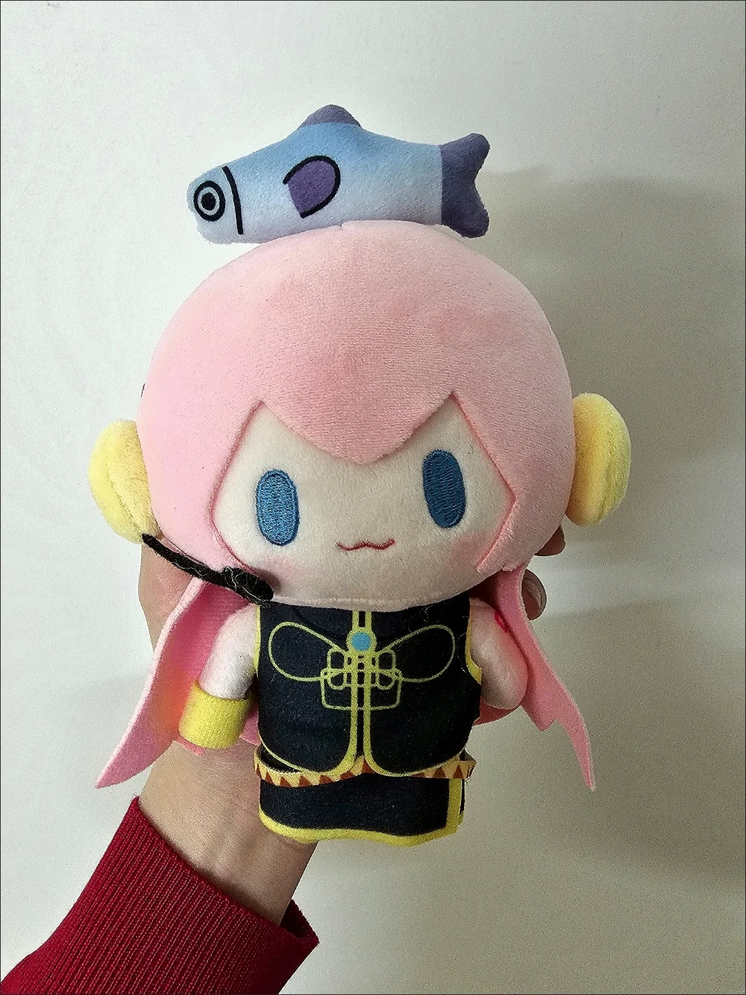 Original Miku Hatsune Rin Len Plush Stuffed Toy Fufu Top Treasure Series Vocaloid Cosplay Kaito Meiko Doll Animefigure Toys Gif