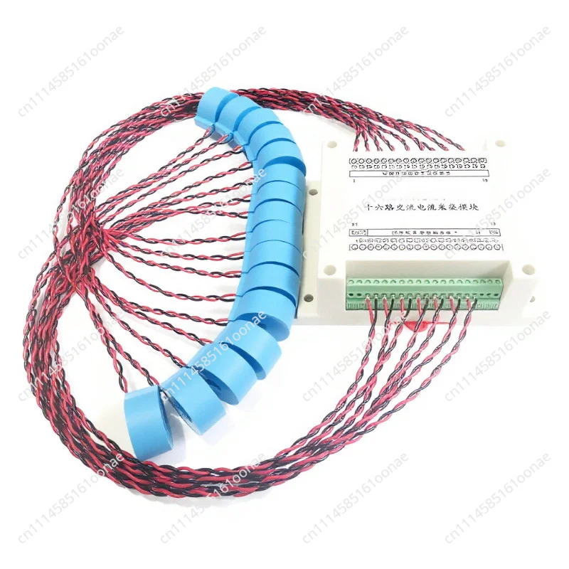 Suitable for  Multi Channel 12、16 Channel AC Current Acquisition Module RS485 Measurement Sensor Transmitter MODBUS-RTU