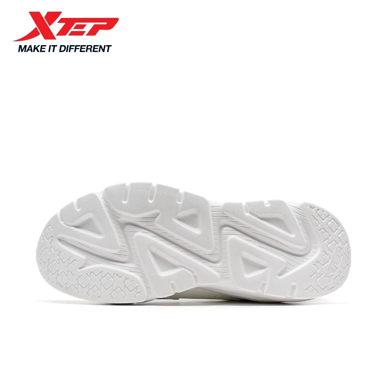 Xtep Cotton Shoes For Men 2025 Winter New Version Jogging Elasticity Sole Mixed Color Shock Absorption Sneakers 875419370007