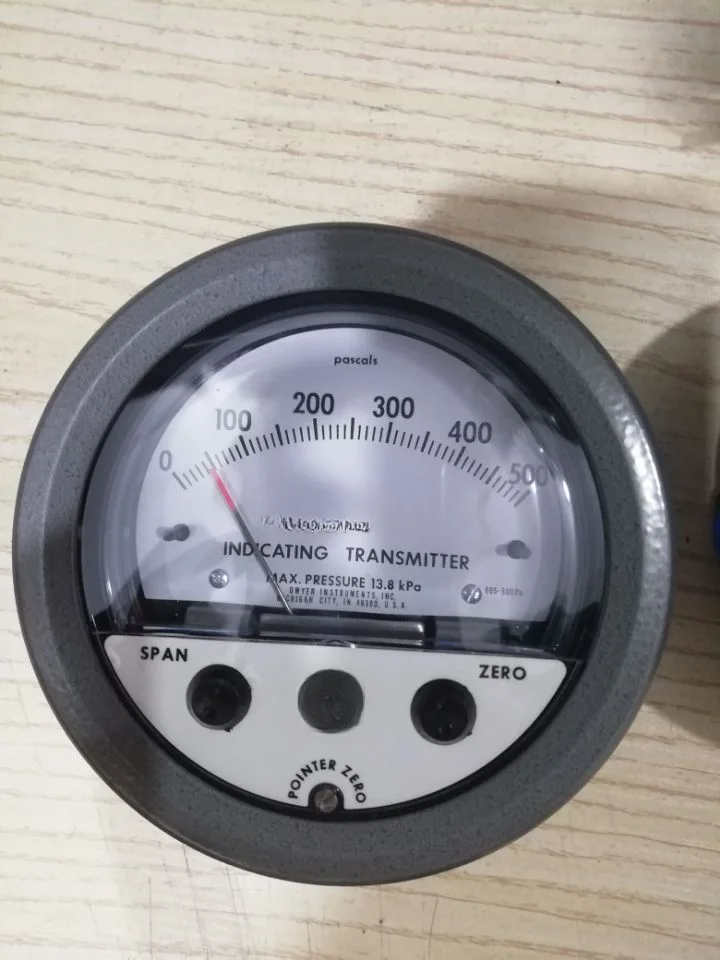 Differential pressure sensor, differential pressure transmitter 605-500PA range optional