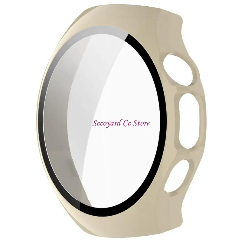N3UC Watch Screen Protector Film Shell Case with Tempered Glass Film Protective Cover for Watch 5 Scratchproof Case