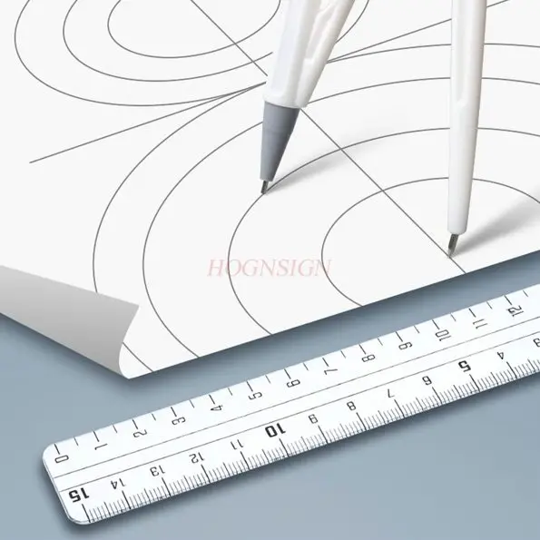 9 шт./компл. два в одном компас и набор линеек для учащихся начальной школы, специальные инструменты для рисования, профессиональная линейка для рисования