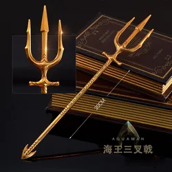 30cm Trident Aquaman Movie Peripherals Full Metal Mythical Weapons Model 1/6 Replica Miniatures Doll Toys Equipment Crafts Male