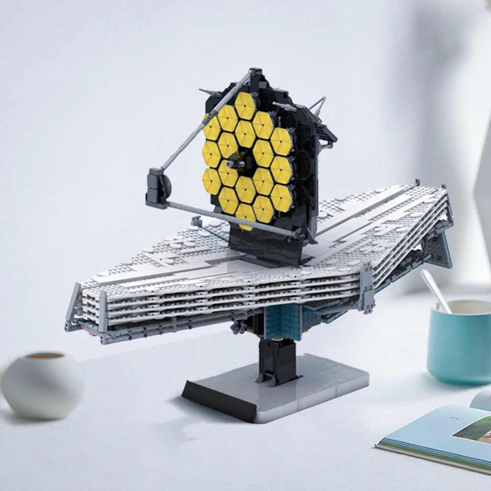 アップグレード版 4594 個 ジェームズ・ウェッブ宇宙望遠鏡 組み立てブロックセット おもちゃ ファンや大人向けのギフト