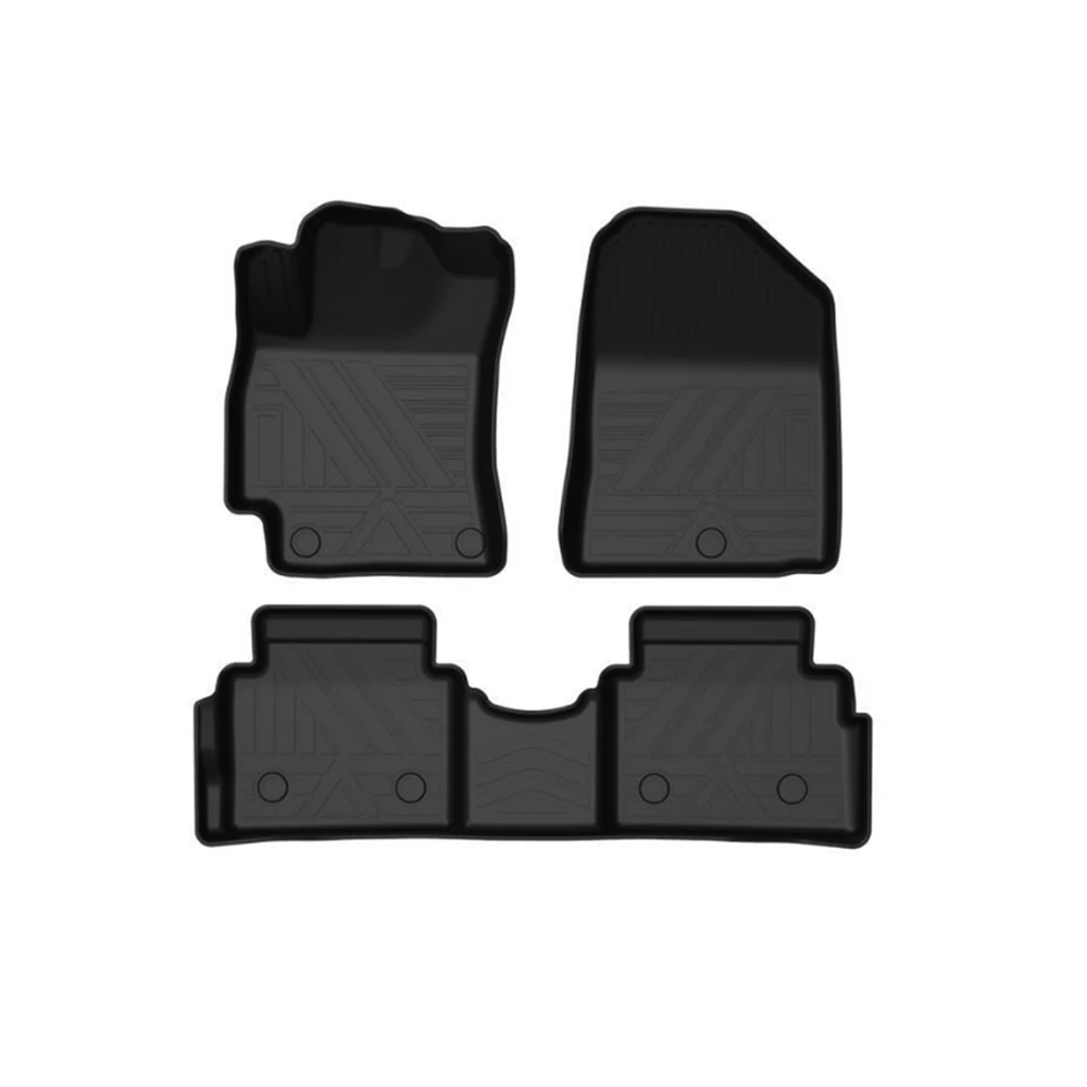 

LHD Car 3D Floor Mats For Hyundai ELANTRA 2016-2020 Waterproof All-Weather Durable TPE Floor Liners Non-toxic Car Foot Pads