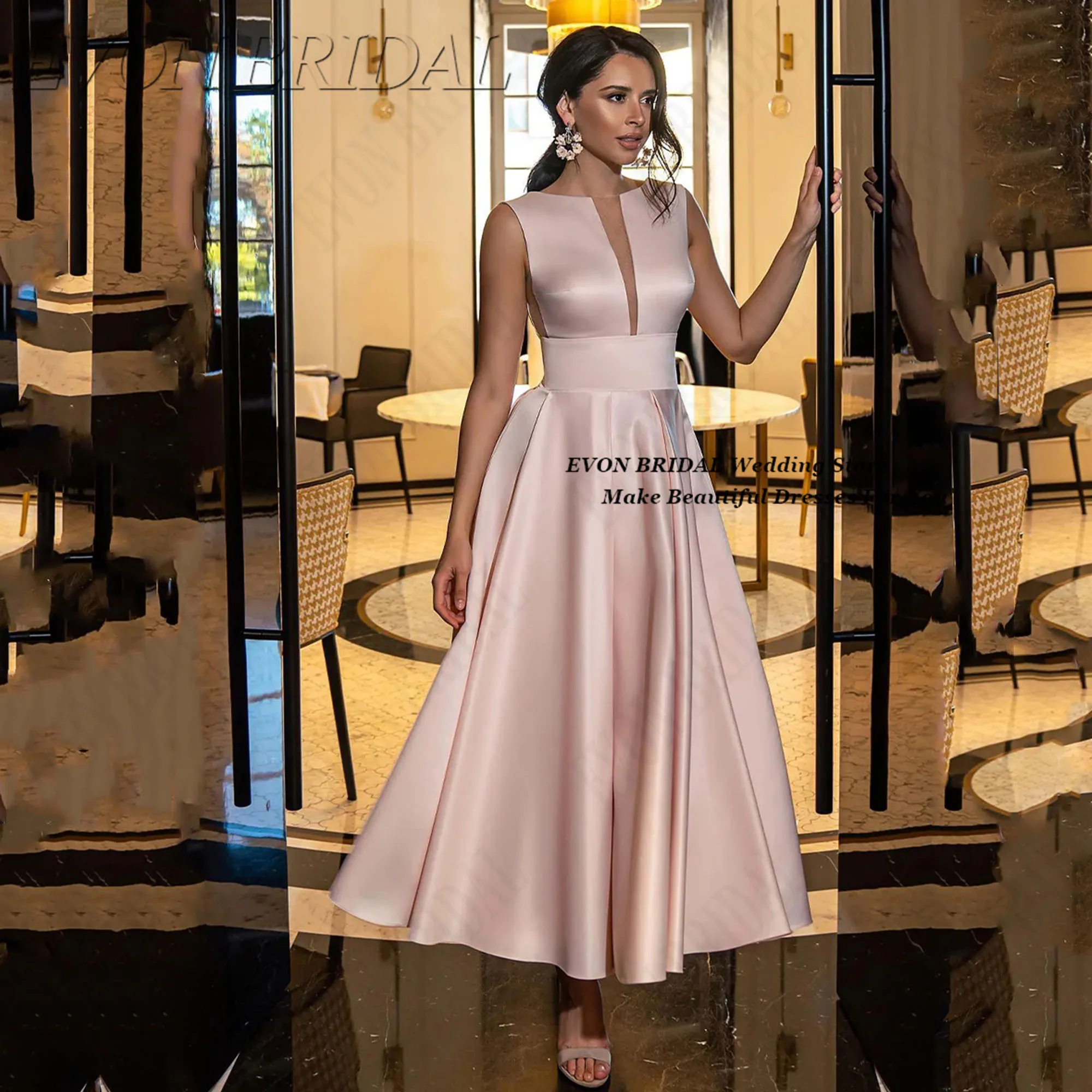 

2025 A-Line Party Gowns For Ladies Classic Birthday Party Dresses EVON BRIDAL Special Occasion Elegant Evening Gown Customized