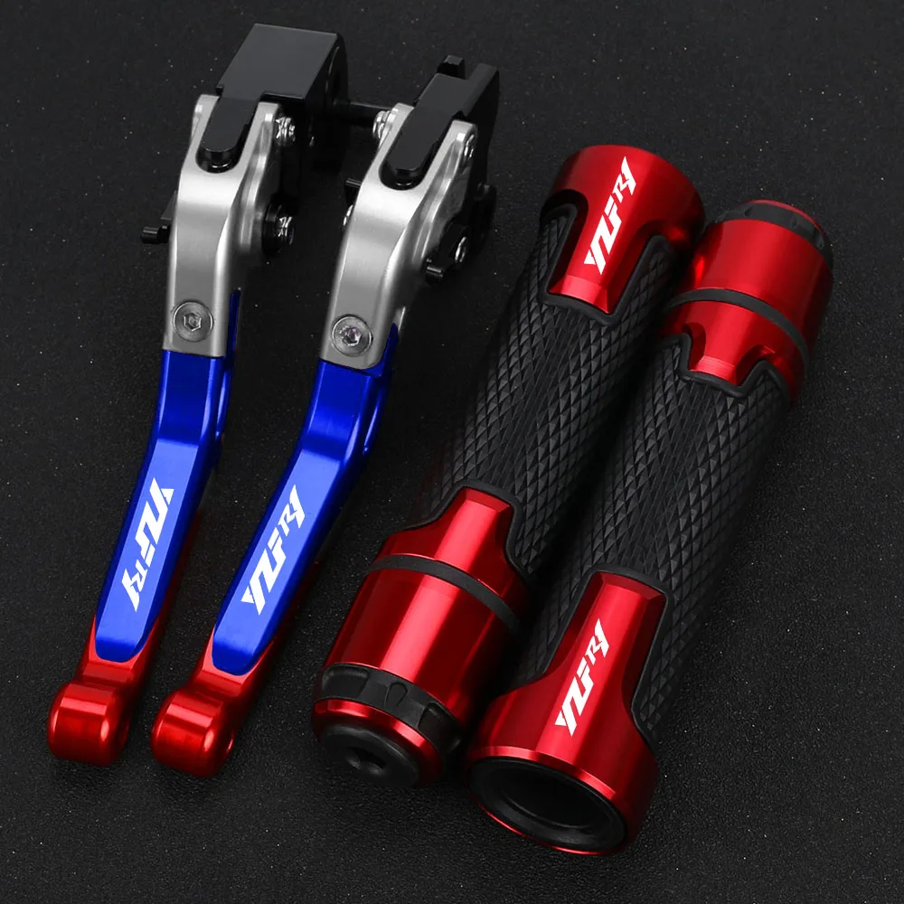 For YAMAHA YZFR1 YZF R1 2004 2005 2006 2007 2008 2009 2010 2011 2012 2013 2014 Brake Clutch Lever 22MM Handlebar Hand Grips ends