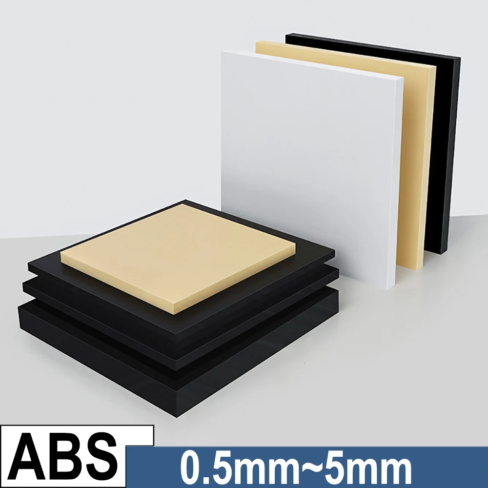 

ABS Sheet Plastic Board for DIY Architectural Models, Scenery Making, Craft Projects - Easy to Cut ﻿