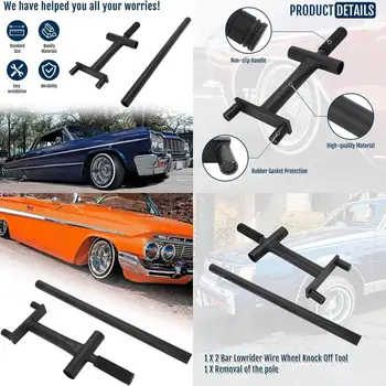 2 Bar Lowrider Wire Wheel Knock Off Tool with Bar Suitable for Dayton Luxor Zenith China 2 Bar Wire Wheels Removal and Installat
