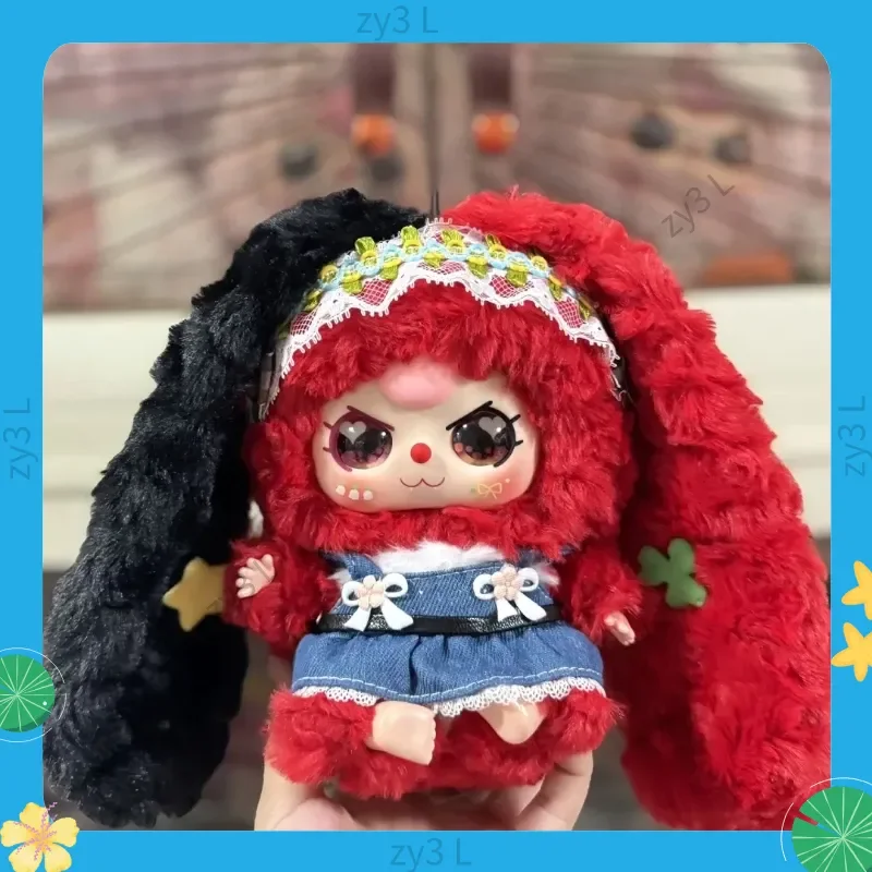 

Натуральная куклаebaby Three Lilly Rabbit Town Four Generations, слепая коробка Tide Play, настольные украшения, сумка, подвеска, праздничный подарок, пятно