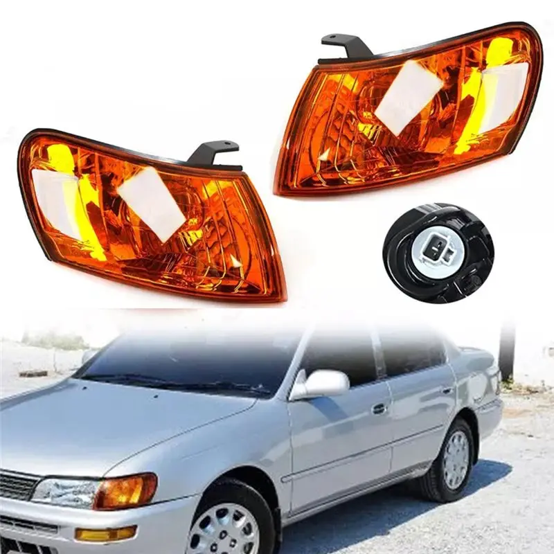 Durable Front Corner Lighting For Toyota Corolla AE100 E100 AE101, Version 1993-1997