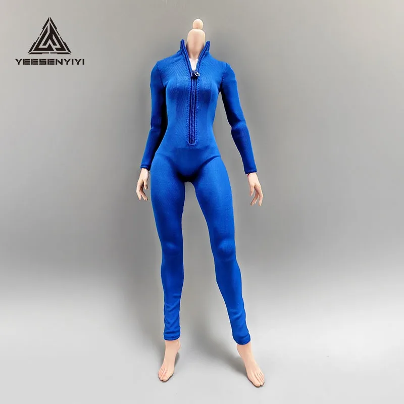 1/6 Scale female dolls clothes jumpsuit tights fit 12\'\' action figure