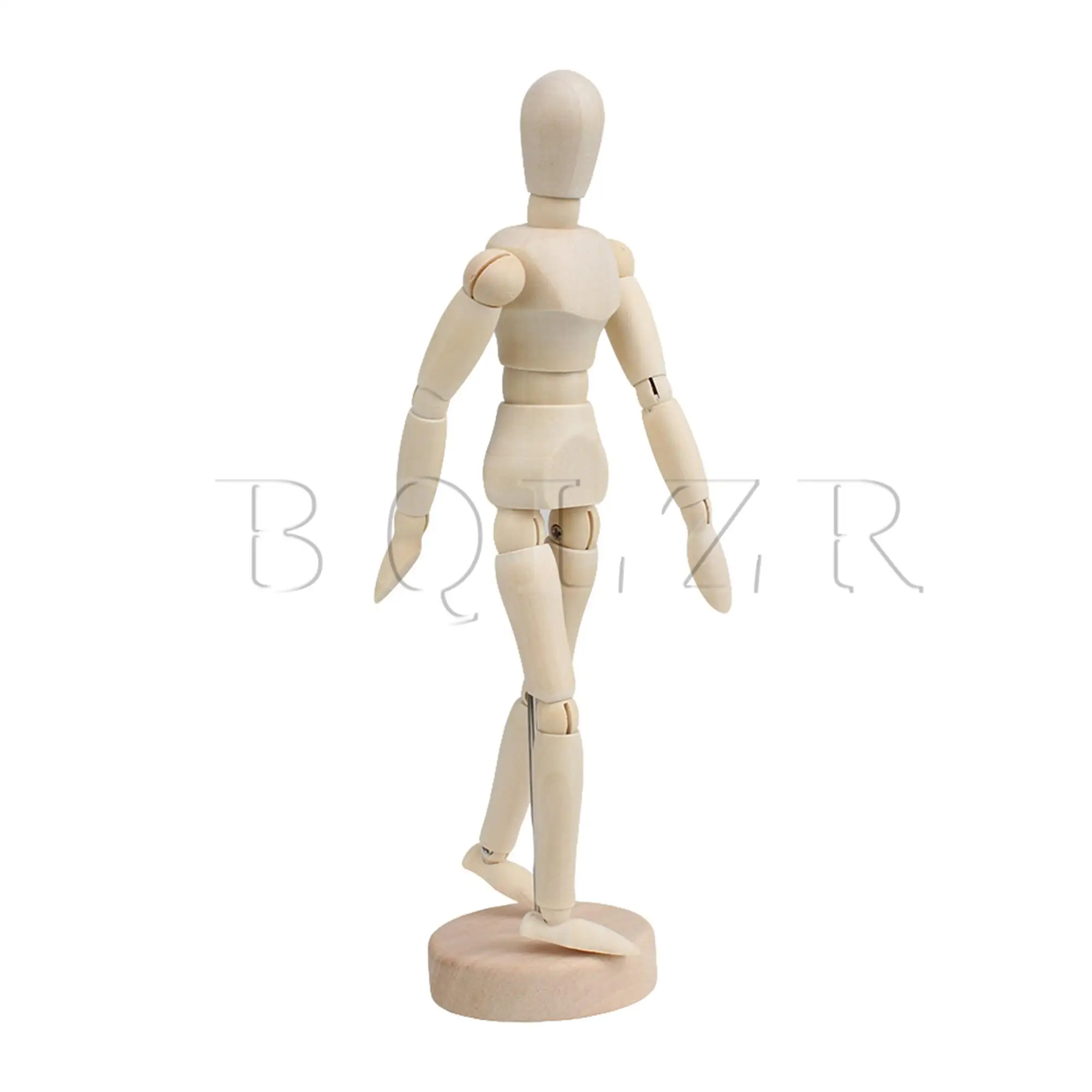 8'' 10'' 12'' Wooden Right Left Hand Body Mannequin Figures Models Jointed Doll Drawing Home Decor Artist Sketch Movable Toys