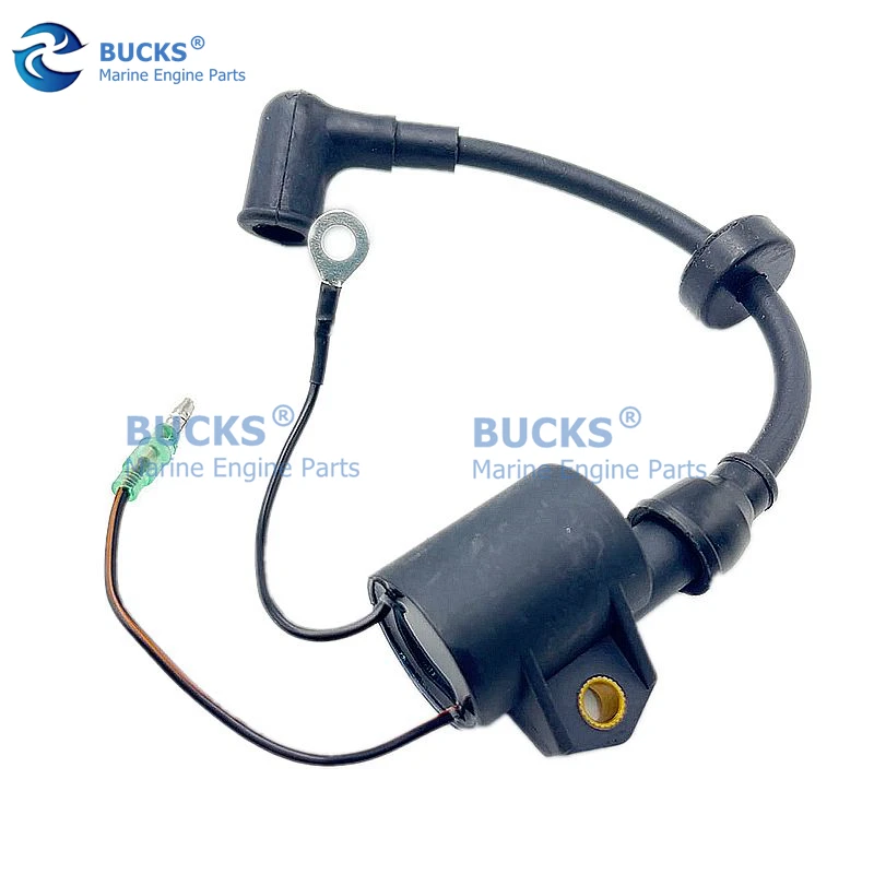 

61N-85570-00 Ignition Coil Assy For Yamaha Outboard 20HP 25HP 30HP 2T Tohatsu 40-120HP 61N-85570-10，63D-85570-00