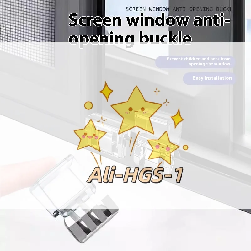 5/3/1PCS Window Security Lock - Child Safety Anti-Theft Restrictor for Sliding Doors & Windows, Home Security Stopper Fastener