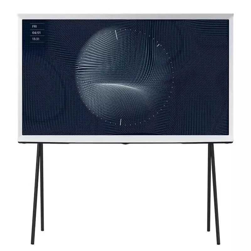 

55-inch Serif Art QLED 4K matte screen display, floor-to-ceiling TV
