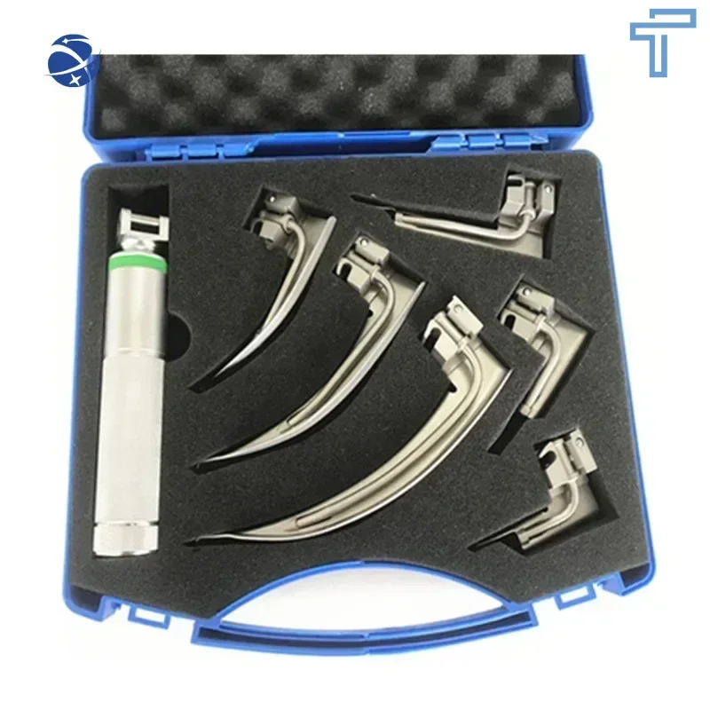 

Original brand new！Cheap price high quality fiber optic laryngoscope with reusable bla·des mil·ler and m·ac bla·des for pediatri