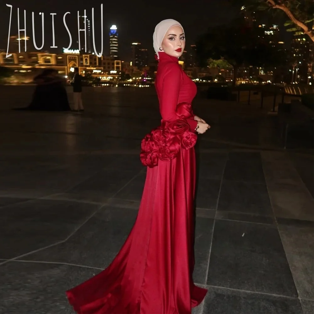 ZHUISHU Customized High Quality A-line Simple Dresses Prom Dresses Casual Cocktail Dress Special Occasion Dresses Saudi Arabia