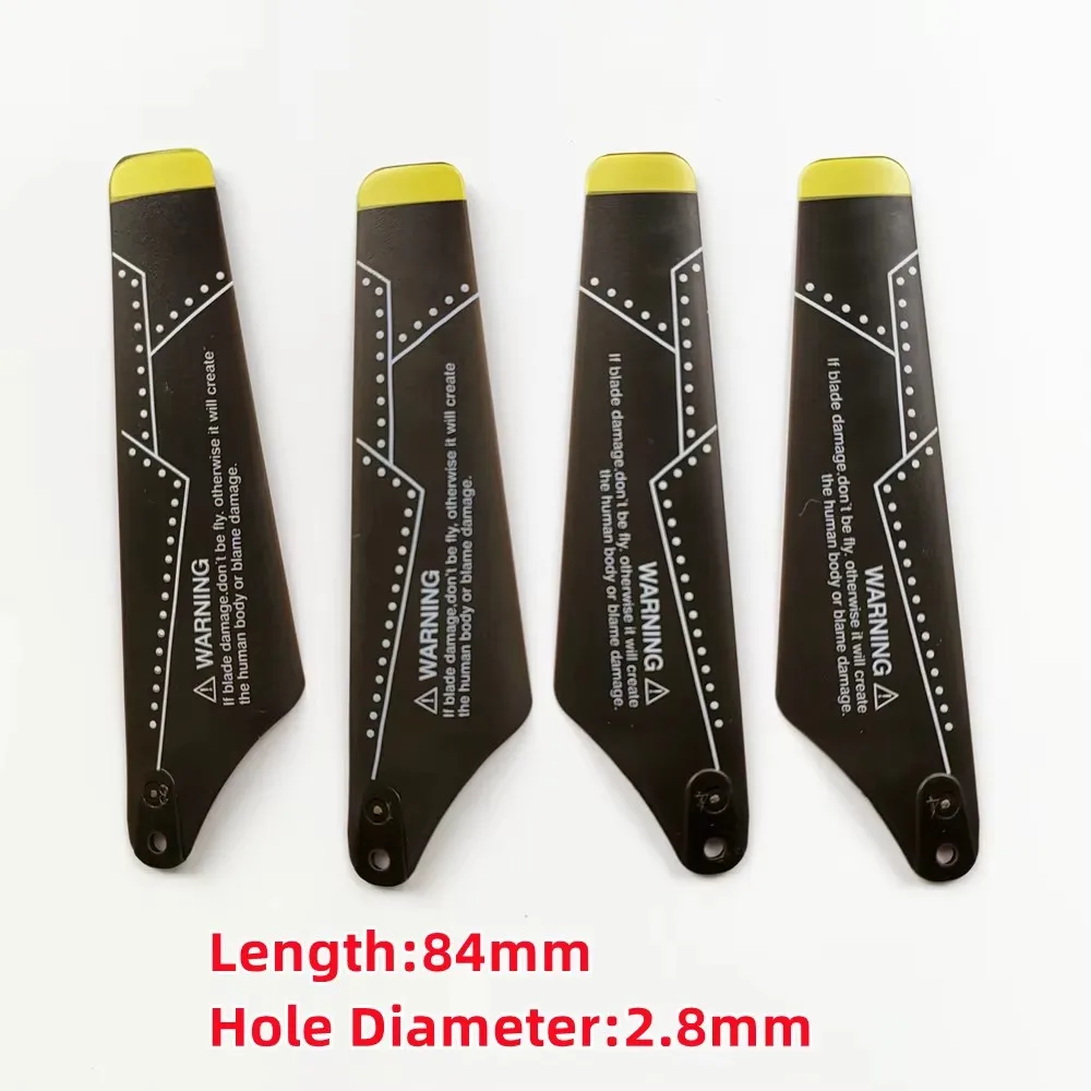 4pcs=2A+2B SYMA S111G S107G S105G S102G S5 S8 Main Props Propellers Blades R/C Helicopter Spare Parts Access