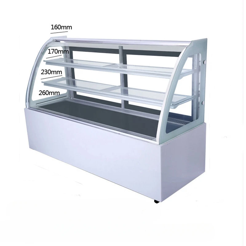 

Cake cabinet, refrigerated display cabinet, commercial salad, cooked food, dessert freezer, air-cooled