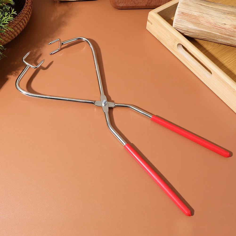 

Clay Ceramic Coating Applicator Pottery Tools Durable Stainless Steel Glazing Tongs Polymer Clay Accessories Studio