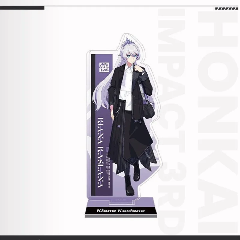 MIHOYO Genuine Figure Game Honkai Impact 3rd Cosplay VALKYRIES Stand Elysia Kiana Mei Durandal Acrylic Statue Anime Accessories