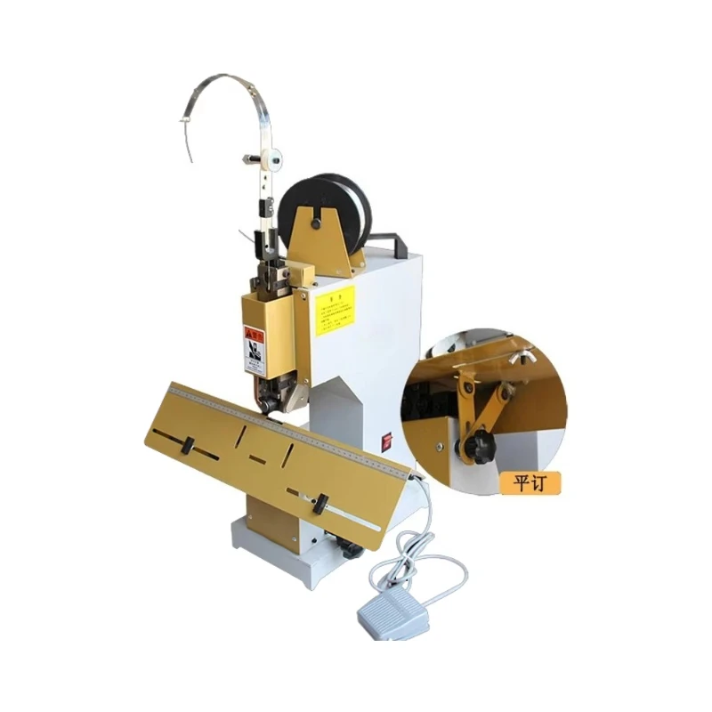 single-head saddle wire electric strapping machine is suitable for office