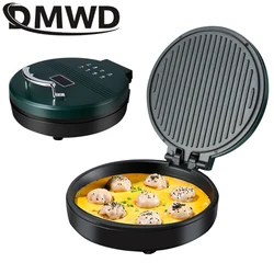 DMWD Electric Baking Pan Crepe Maker Double-sided Heating Suspension Type Steak Frying Pan Grill Pancake Pizza Baking Machine