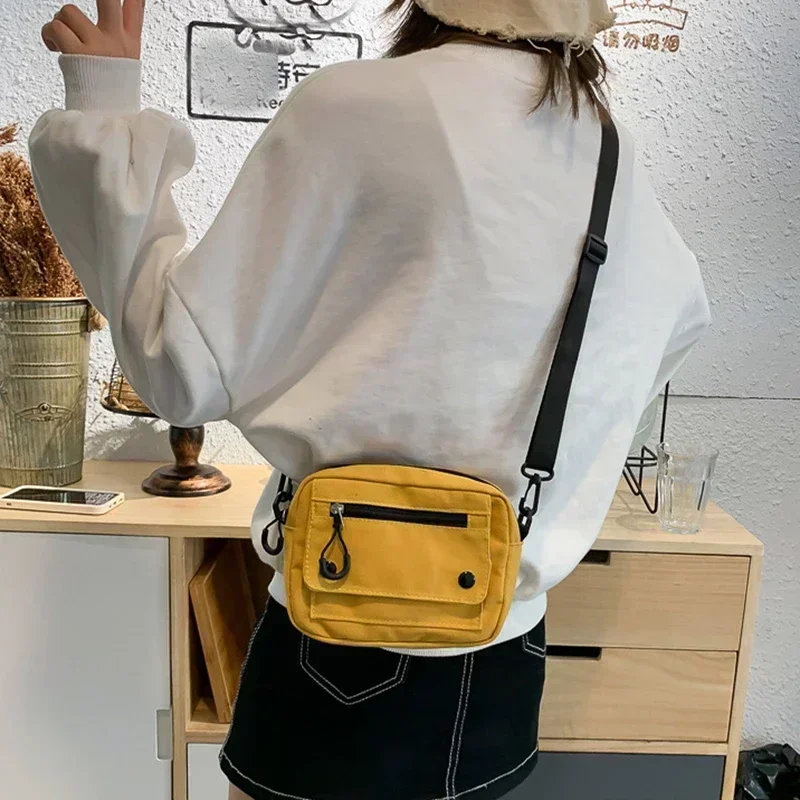 LCW1 men Canvas Bag Japan Style Girl Small Shoulder s Female Messenger Crossbody