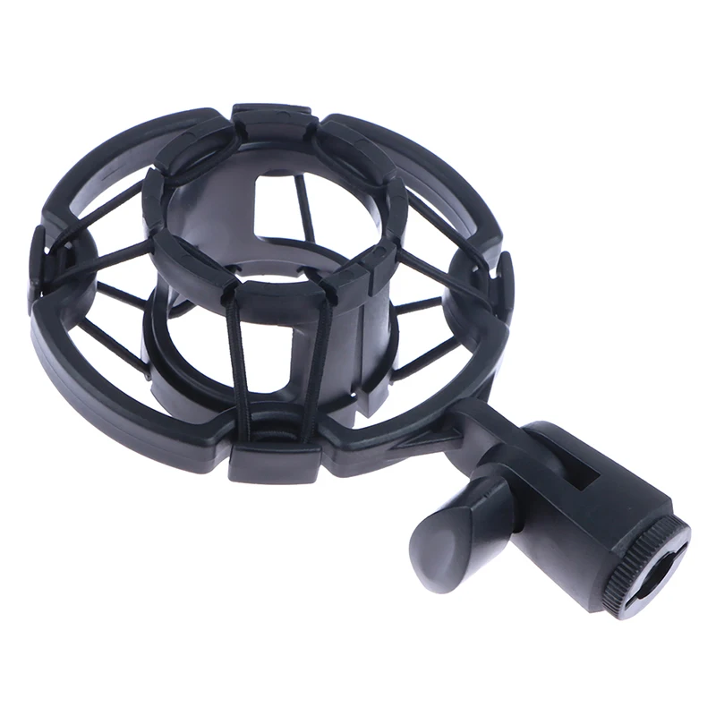 Universal Professional Condenser Microphone Shock Mount Holder Studio Recording Bracket For Black Large Mic Clip